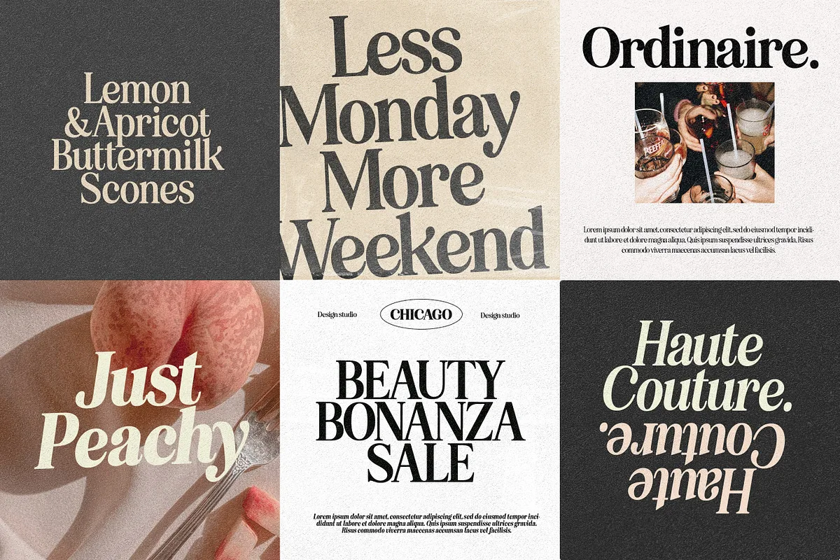 Eighties Comeback font style preview