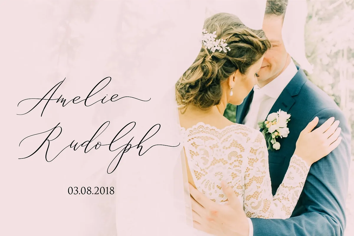 Eternal Paris font style preview