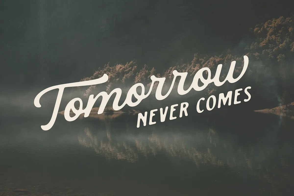 Friday Script font style preview