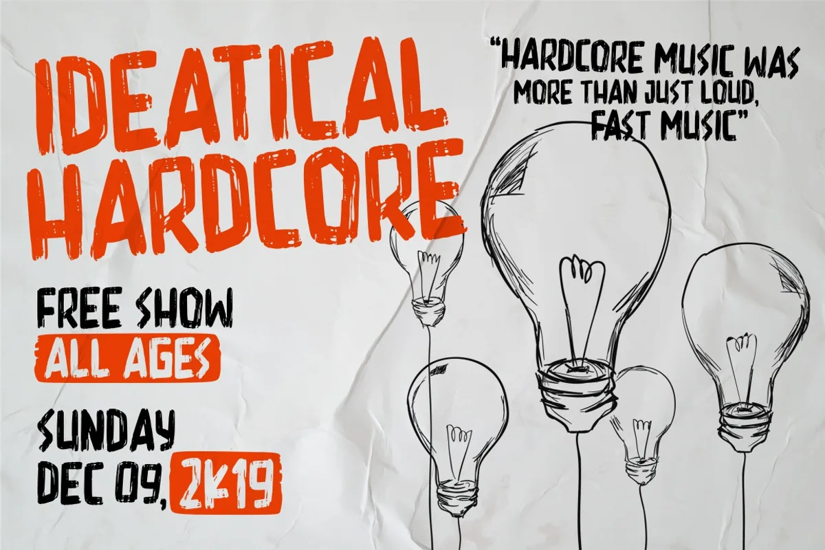 Hardcore font preview — sample text