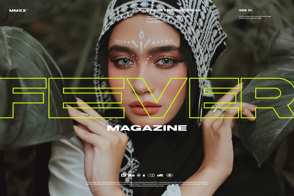 Joyride font style preview