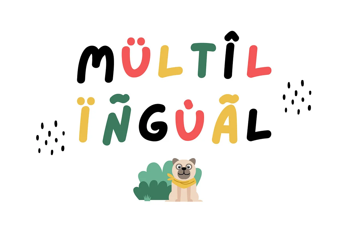 Lazydog Font Free Download | Fontelement.com Lazydog font multilingual accented characters preview