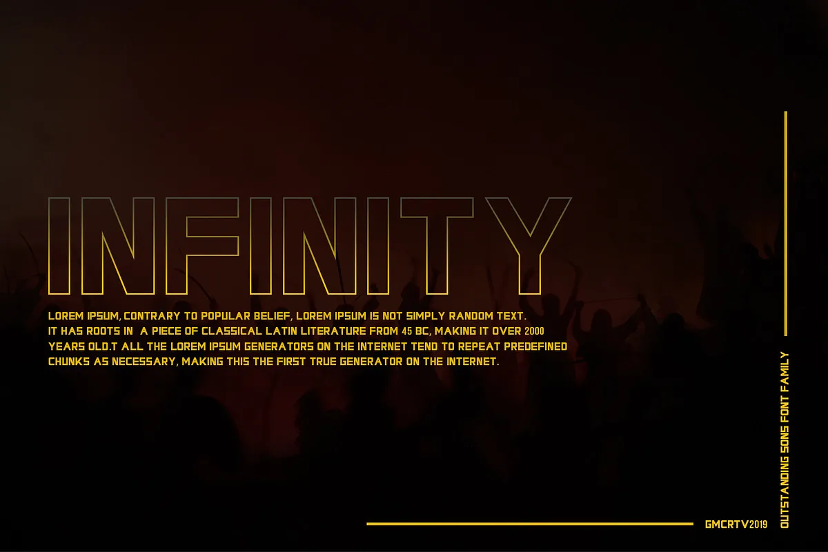 Lethal font preview — sample text