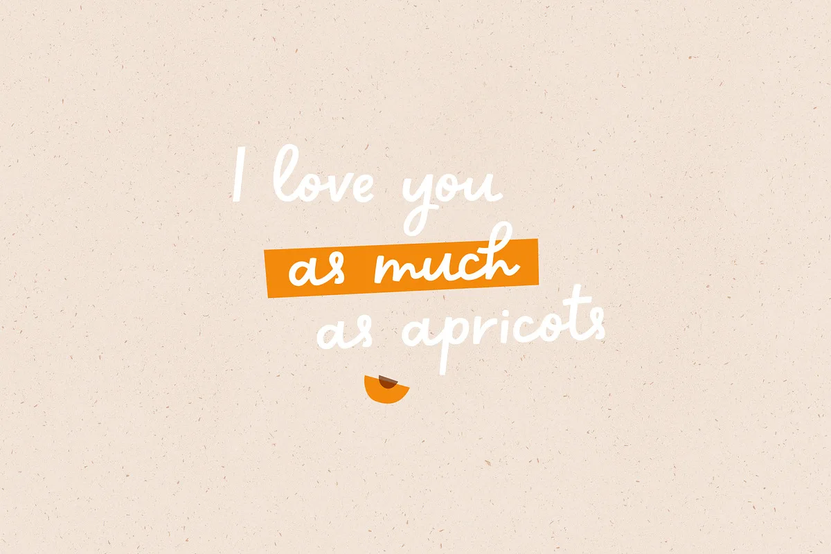 Sweet Apricot Font Free Download | Fontelement.com Sweet Apricot font preview — sample text