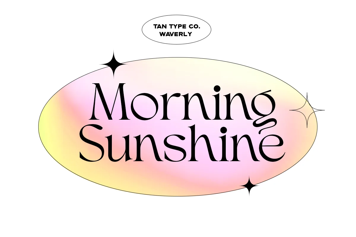 Tan – Waverly Font Free Download | Fontelement.com Tan – Waverly font preview — sample text