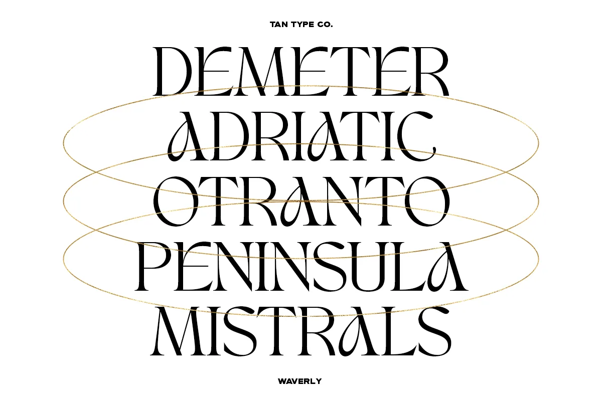 Tan – Waverly Font Free Download | Fontelement.com Tan – Waverly font alphabet, numbers and glyphs