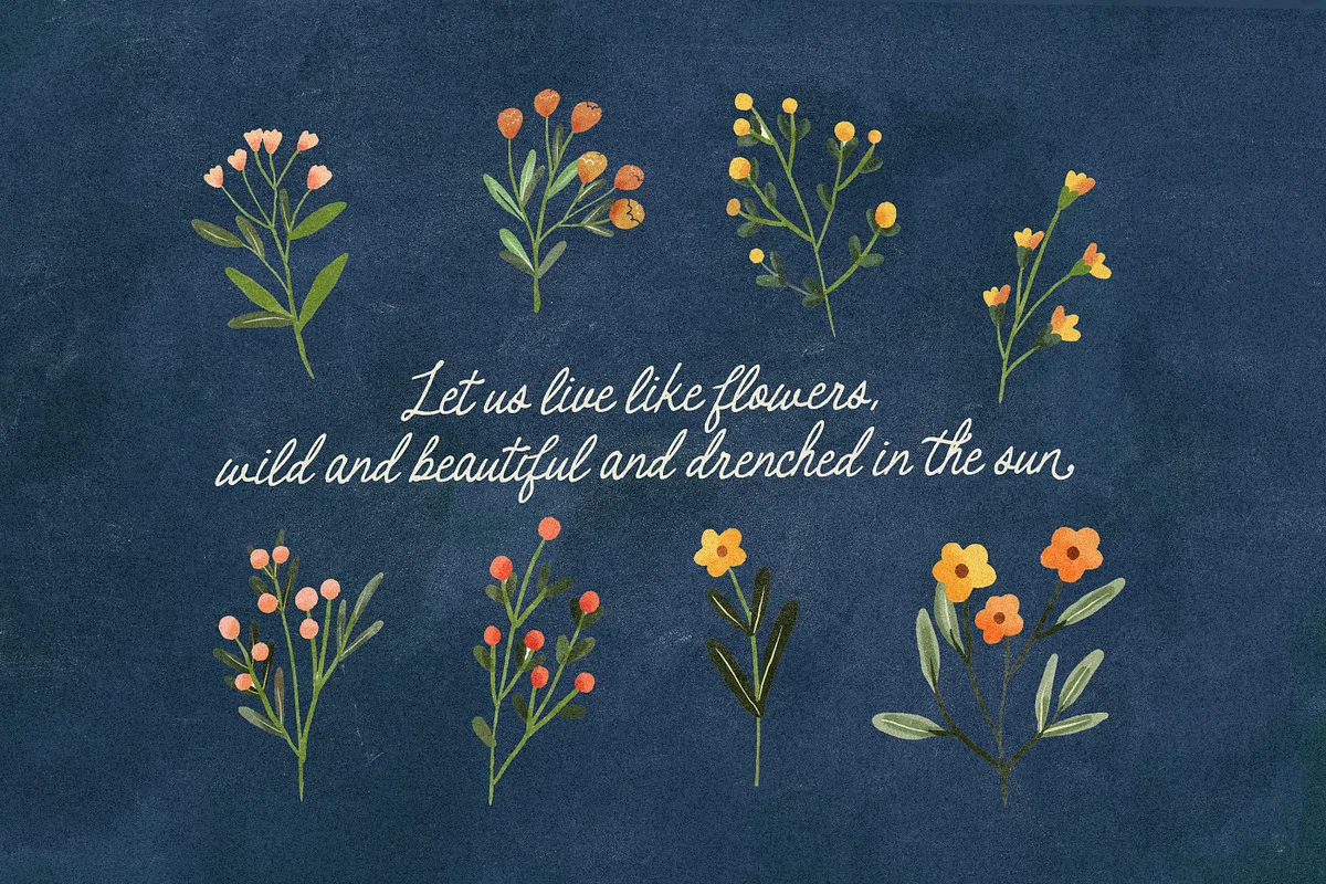 The Bakersfield Font Trio font style preview