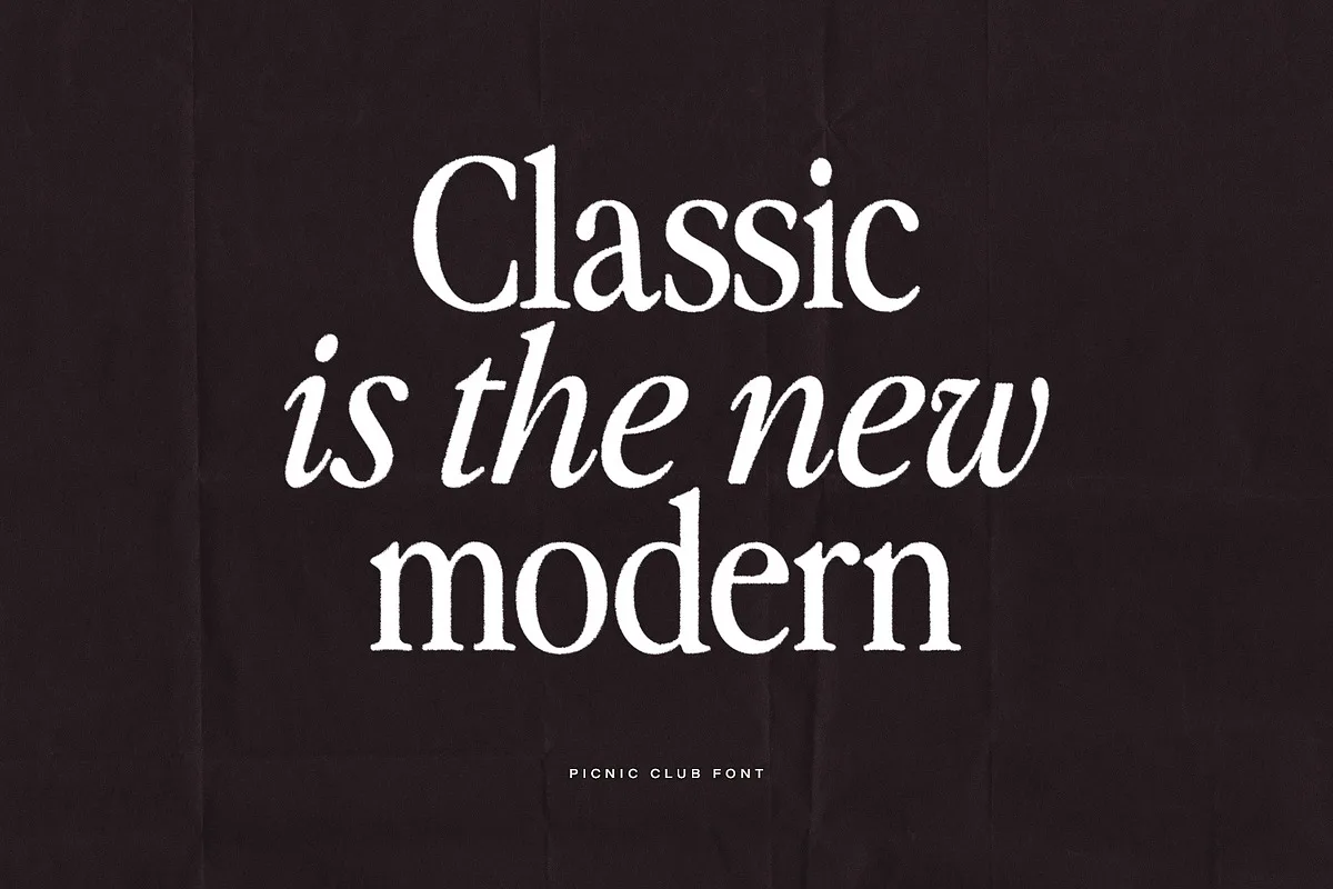 The Picnic Club Font Free Download | Fontelement.com The Picnic Club font preview — sample text