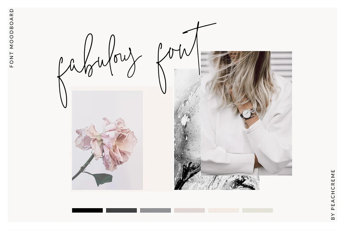 The Styled Edit font style preview