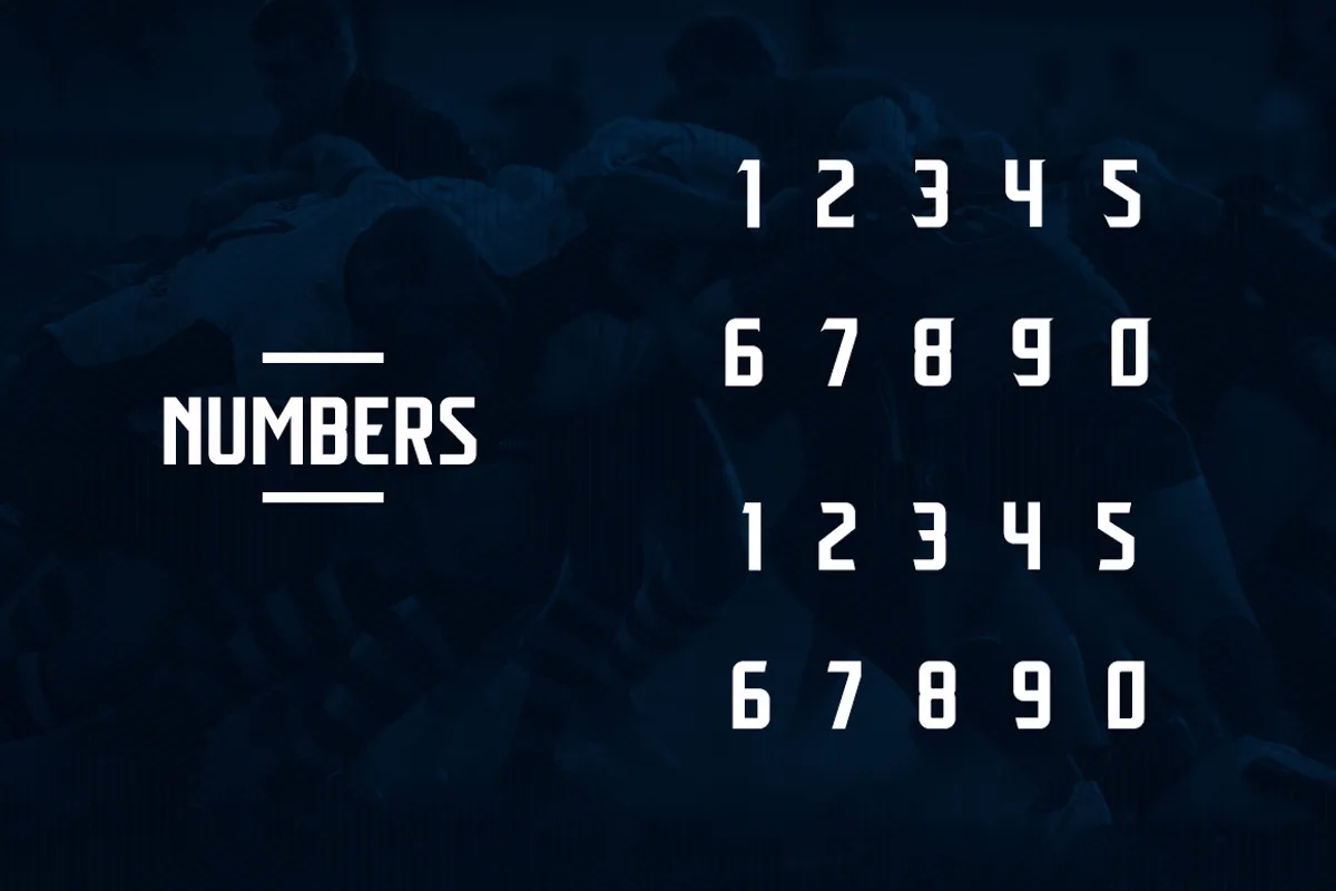 Triton font preview — sample text