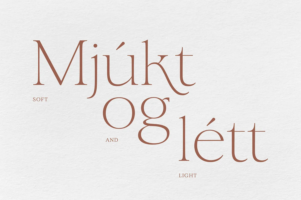 Velour font preview — sample text
