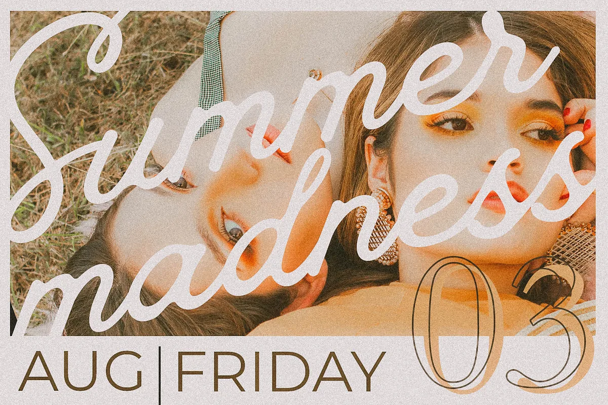 Vintage Goods Script font preview — sample text